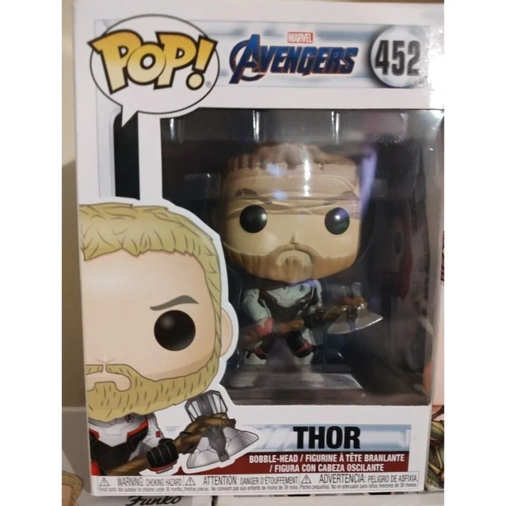 Lot of 5 New :  Funko Pop Marvel # 213 , #452 , #286 , #97 , #1221 Thor Mera